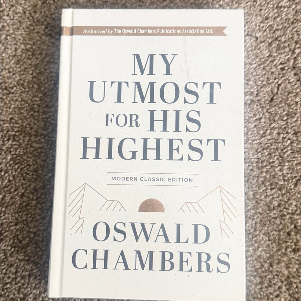 My Utmost for His Highest Book
